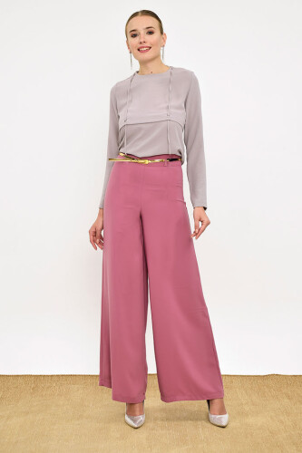 0125-1 Large Size Trousers Skirt Powder - 5