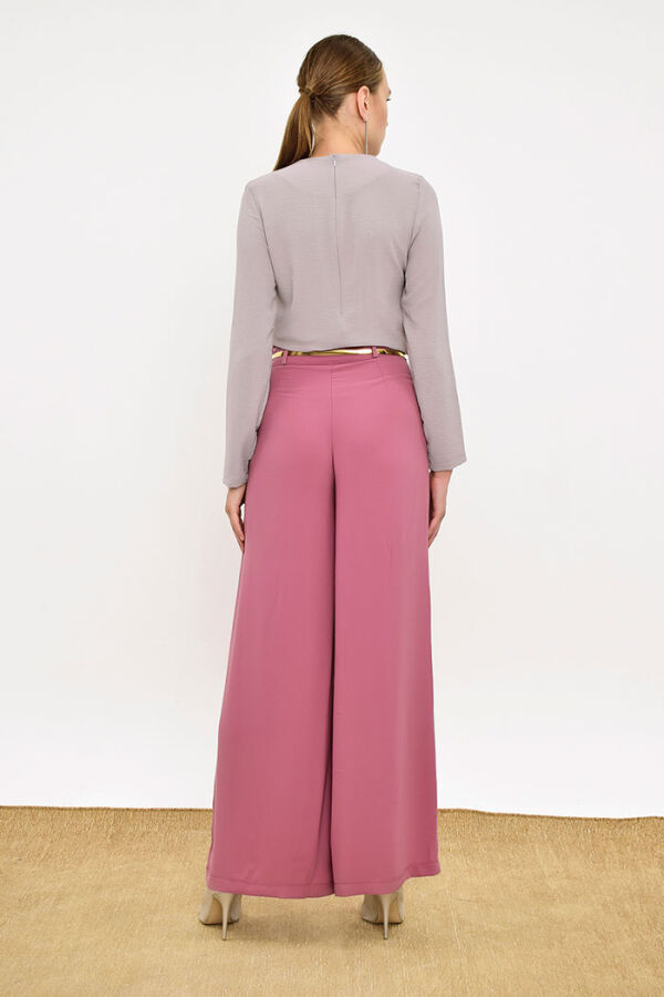 0125-1 Large Size Trousers Skirt Powder - 6