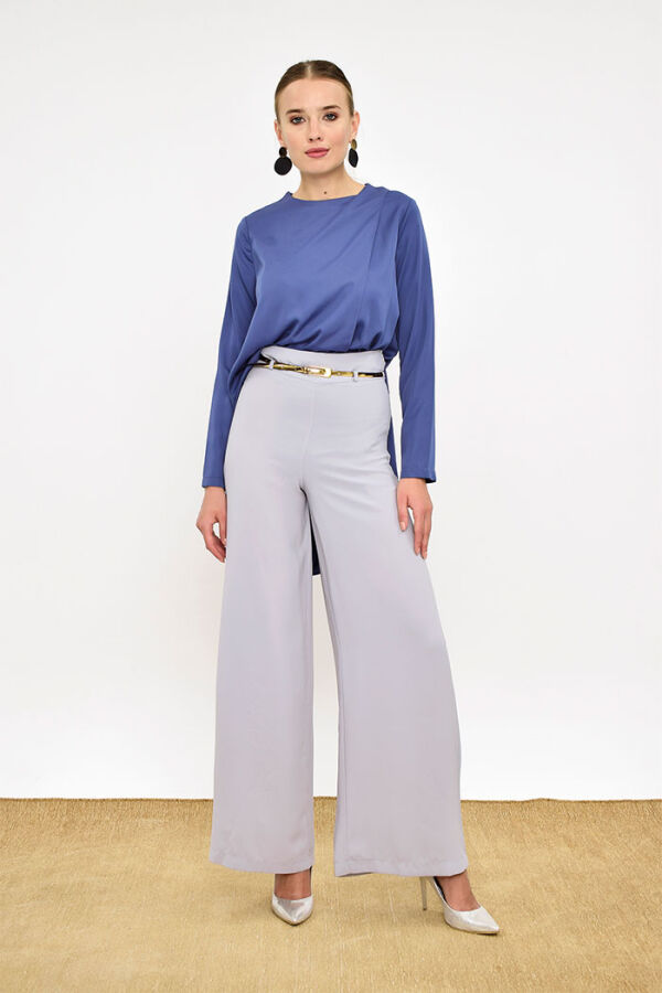 0125 Pants Skirt Gray - 6