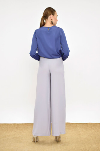 0125 Pants Skirt Gray - 8