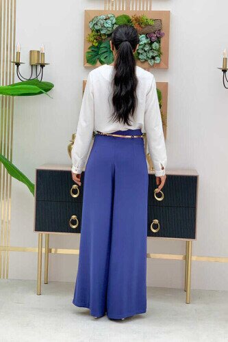 0125 Pants Skirt Indigo - 2