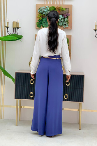 0125 Pants Skirt Indigo - 2