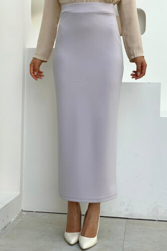 1074 Lycra Skirt Gray