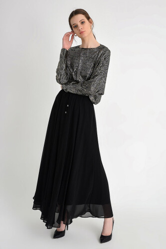 1141 Chiffonrock Schwarz - 7