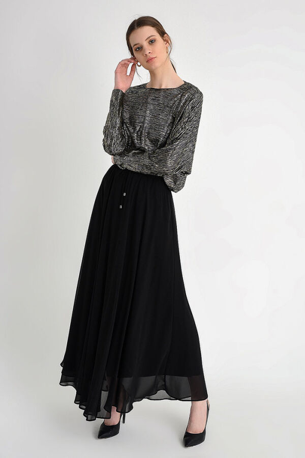 1141 Chiffonrock Schwarz - 7