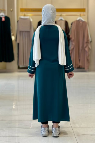 Biyeli Çocuk Feracesi 1201 Zümrüt - 4