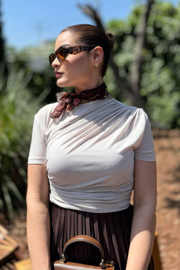 12244 Sandy bluz Taş - 3