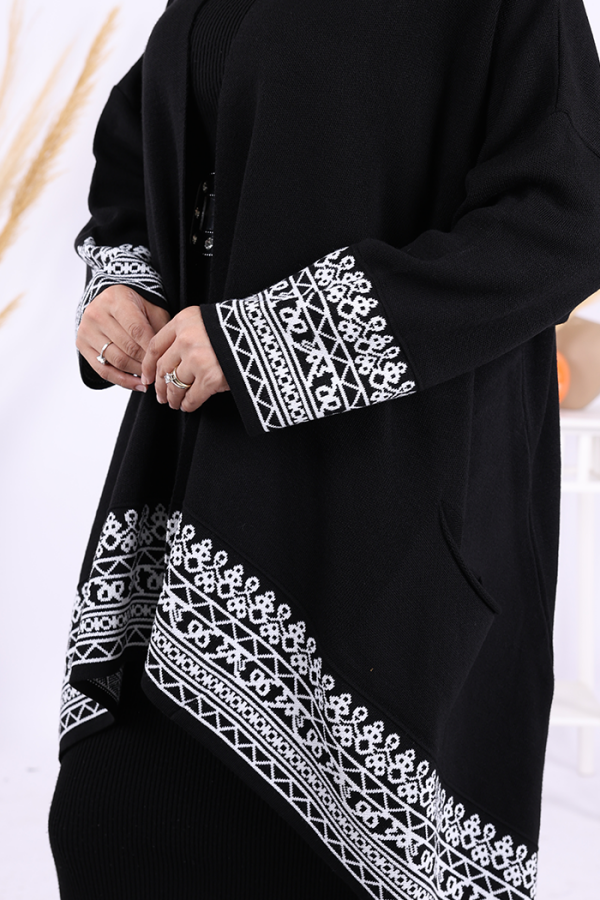 Etrrik Desen Panço 17017 Siyah - 6