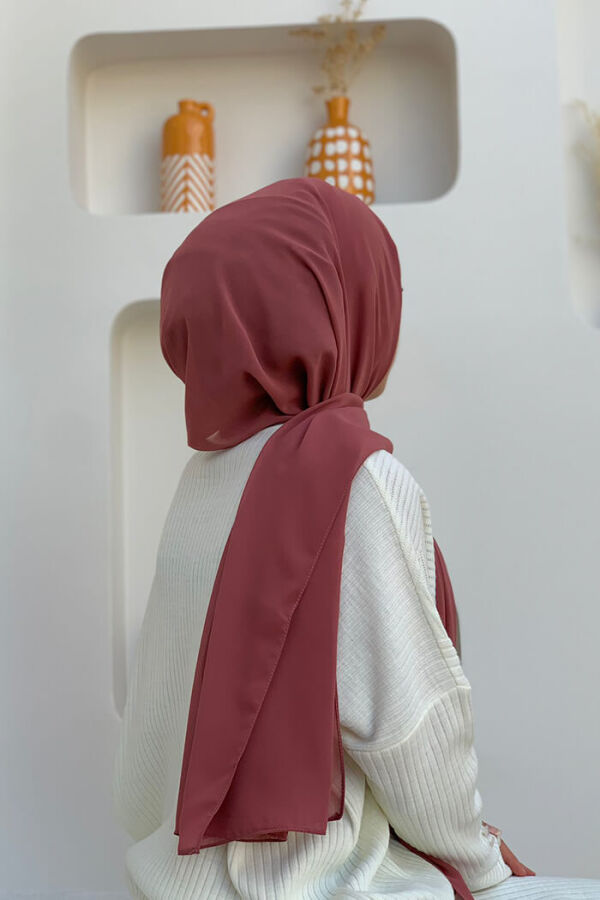 2019 Şifon Şal Gül Kurusu - 6
