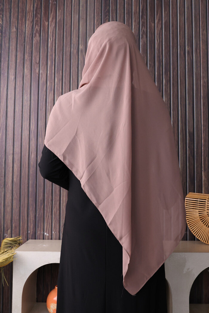 2019 Şifon Şal Vizon - 3