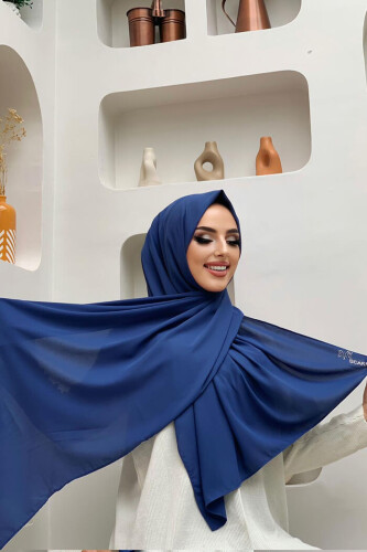 2025 Cwin Şal İndigo - Bym Fashion