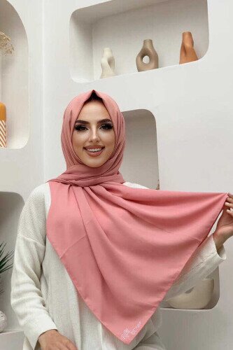 2025 Cwin Şal Pudra - bym fashion