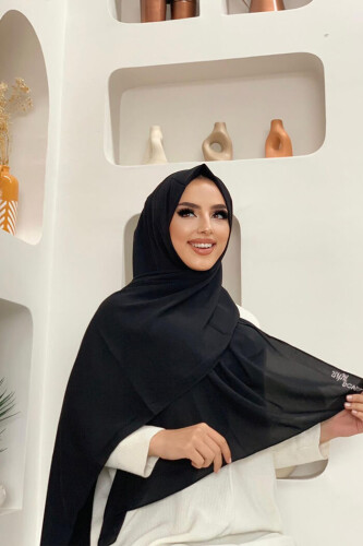 2025 Cwin Şal Siyah - Bym Fashion