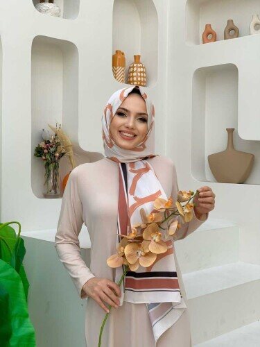 2031 Oval Desen Şal Kiremit 