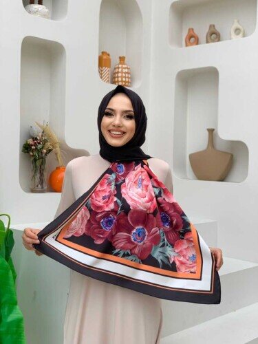2038 Güldesen Şal Siyah 