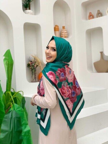 2038 Güldesen Şal Zümrüt - 2