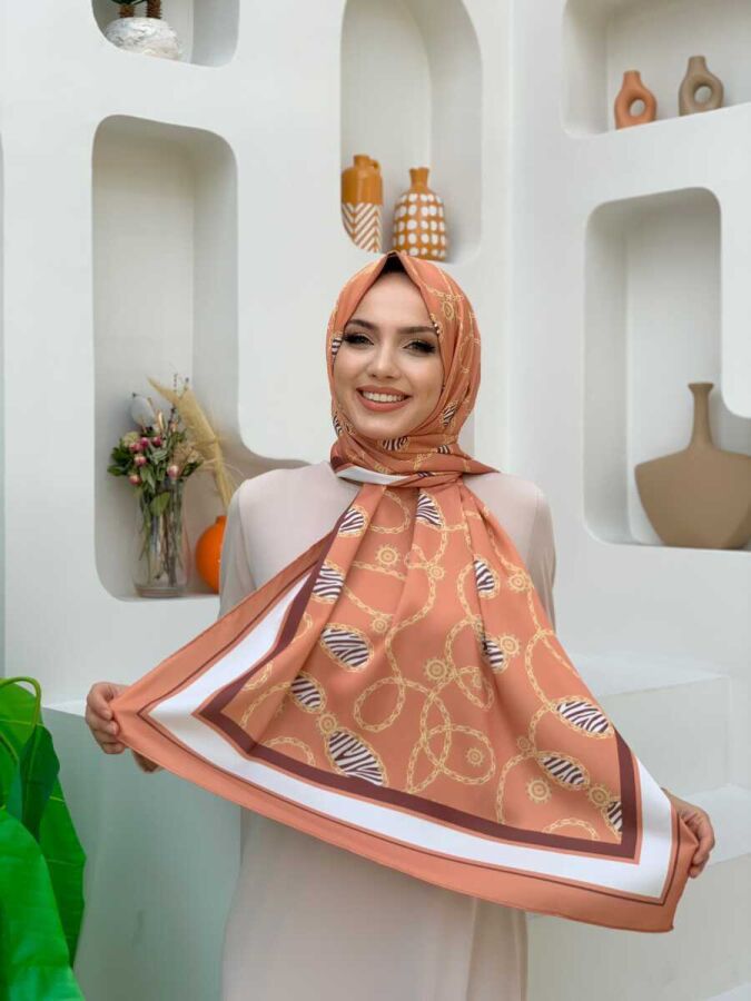 2039 Ovalzincir Şal Oranj - 2