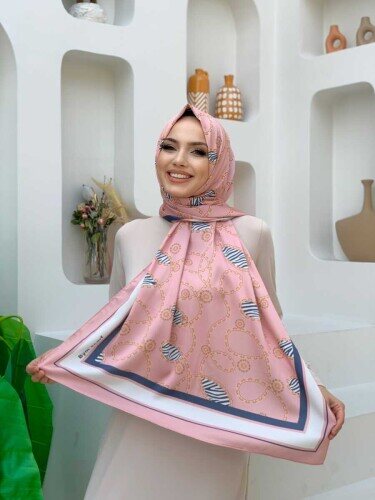 2039 Ovalzincir Şal Pembe 