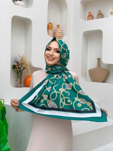 2039 Ovalzincir Şal Zümrüt 