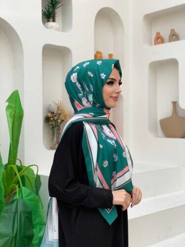 2041 Manolya Şal Zümrüt - 3
