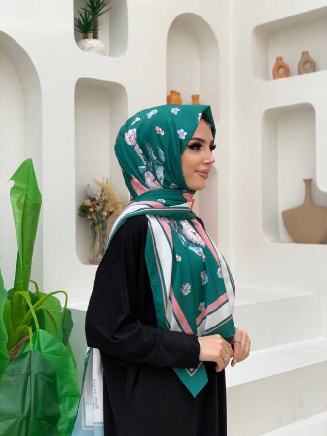 2041 Manolya Şal Zümrüt - 3