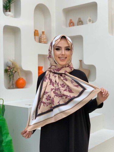 2043 Fulya Şal Vizon 
