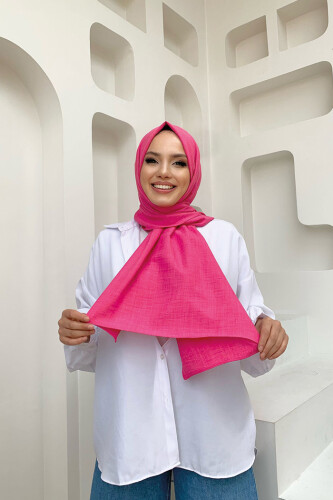 2052 Şal Fuşya - Bym Fashion