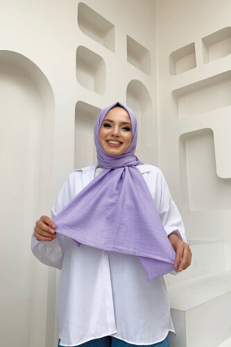 2052 Şal Lila - Bym Fashion