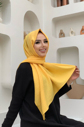 2052 Şal Sarı - Bym Fashion