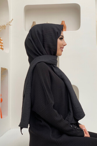 2052 Şal Siyah - 4