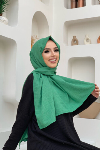 2052 Şal Zümrüt - Bym Fashion