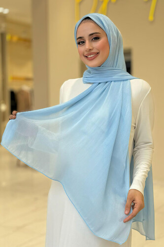 Valentino Şal 2066 Bebe Mavisi - Bym Fashion