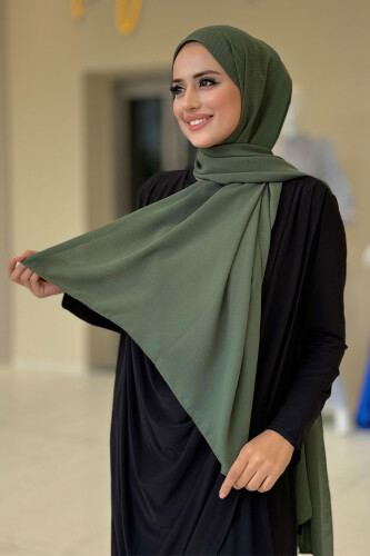 2068 caz şal Haki - Bym Fashion