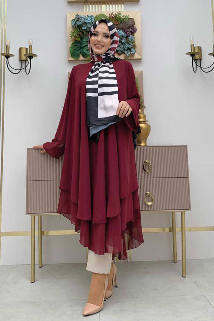 Chiffon overcoat discount