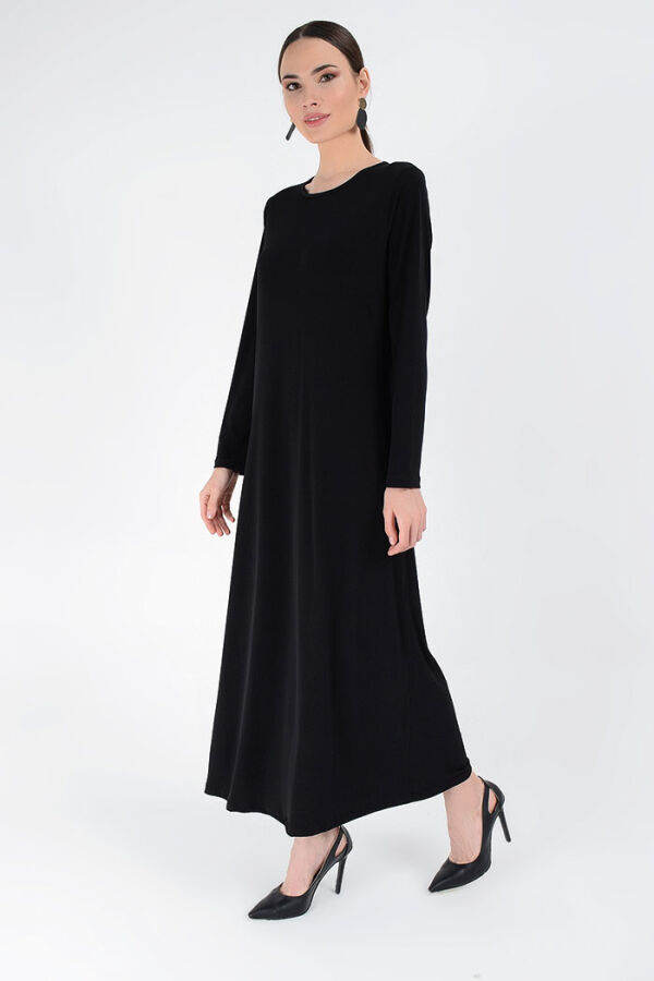 3202-1 Plus Size Sandy Dress Black - 7