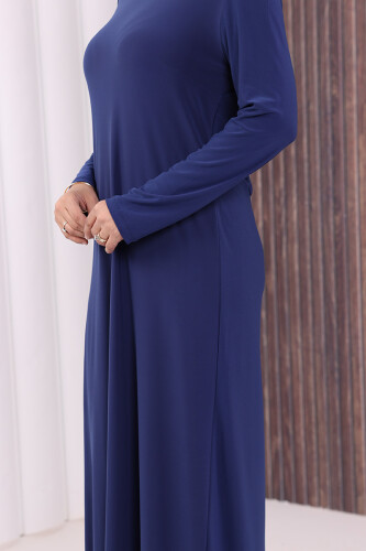 3202-1 Plus Size Sandy Kleid Indigo - 5