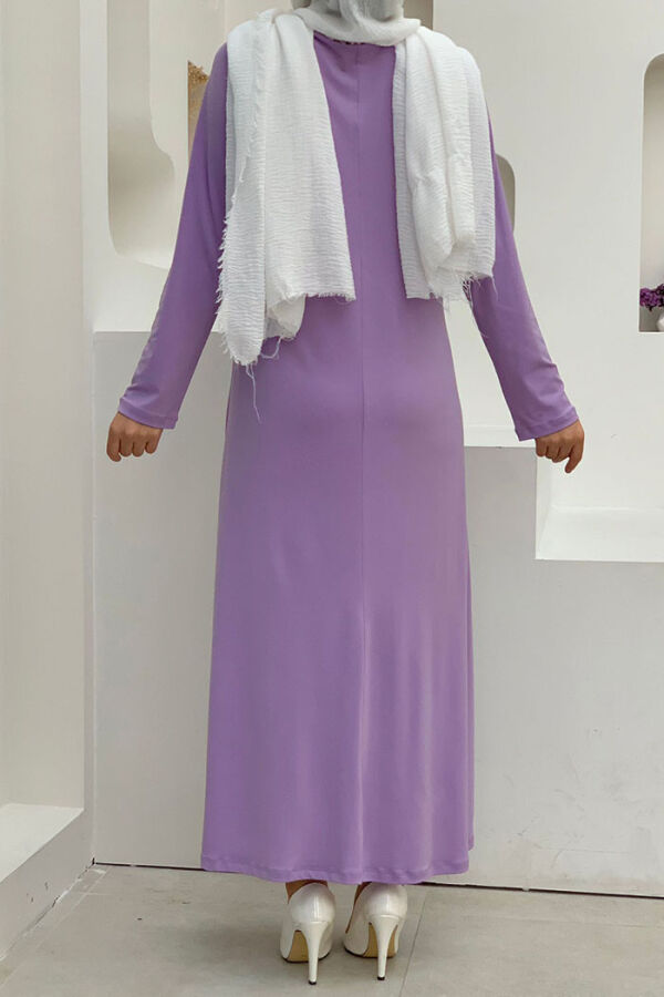 3202-1 Plus Size Sandy Dress Flieder - 4