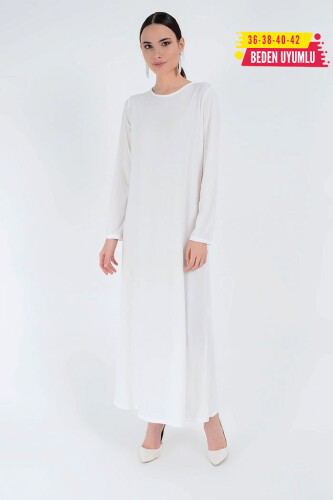 3202 Sandy Dress Ecru - 5