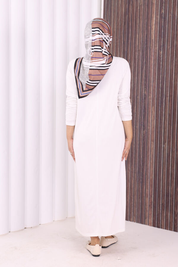 3202 Sandy Dress Ecru - 3