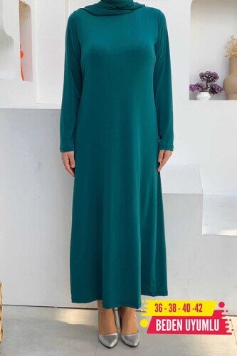 3202 Sandy Kleid Smaragd 