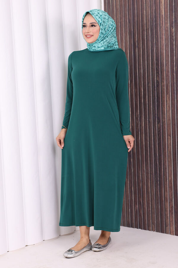 3202 Sandy Kleid Smaragd - 2