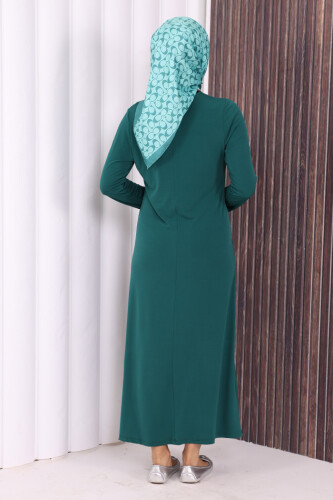 3202 Sandy Kleid Smaragd - 3