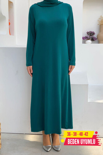 3202 Sandy Dress Emerald - 6