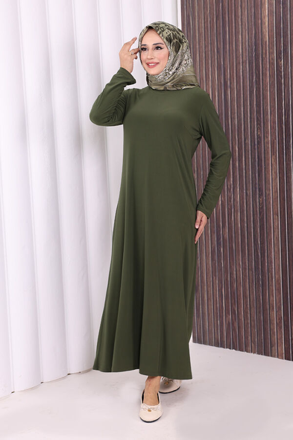 3202 فستان ساندي كاكي - 2