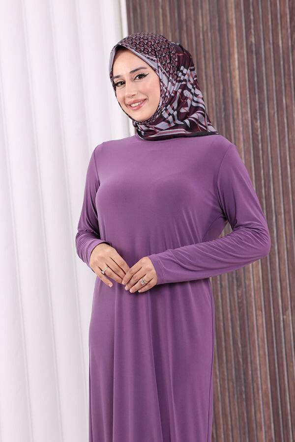 3202 فستان ساندي ليلكي - 4