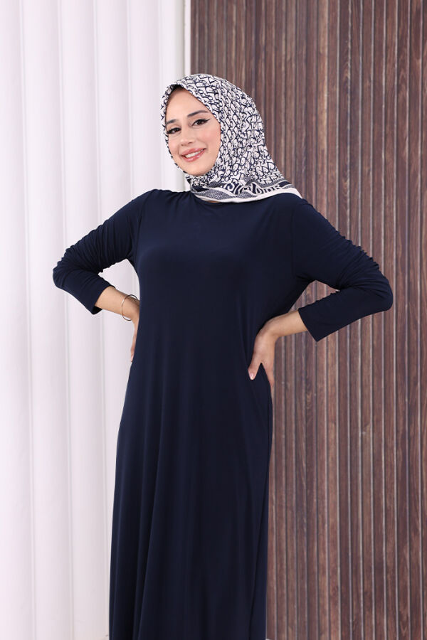 3202 Sandy Dress Navy - 4