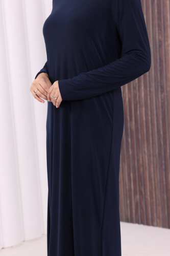 3202 Sandy Dress Navy - 5
