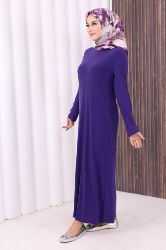 3202 فستان ساندي بنفسجي - 2