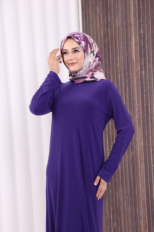 3202 Sandiges Kleid Lila - 4