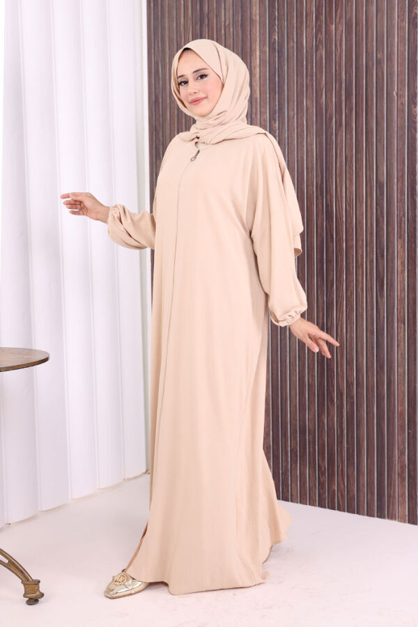 Şallı Namaz Elbisesi 3857 Taş - 2